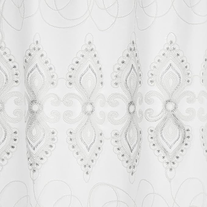 Zahari Home Monaco Bathroom Shower Curtain Set - Image 3