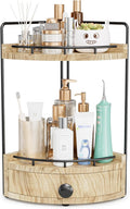 2-Tier Corner Bathroom Counter Organizer by Unknown