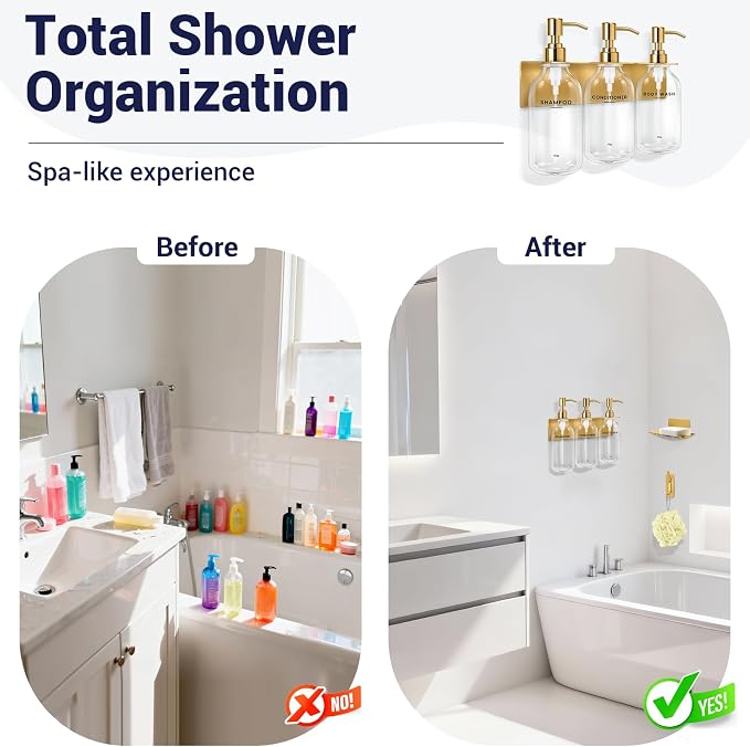 KLL Shampoo and Conditioner Dispenser - Image 7