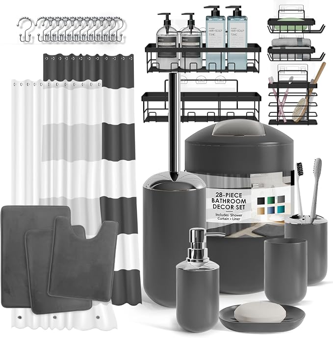 Clara Clark Bathroom Accessories Set by ClaraClark