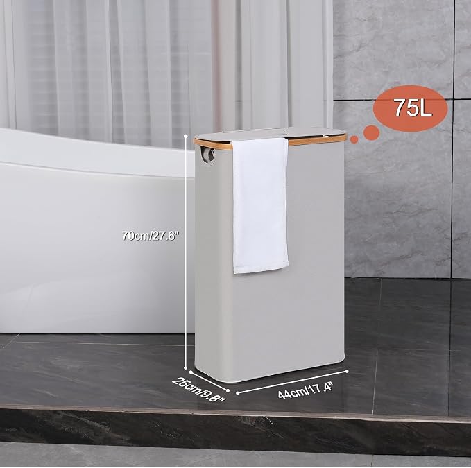 efluky Slim Laundry Basket - Image 2