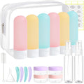 20 Pack Travel Bottles Set for Toiletries TSA Approved, Leak Proof Travel Size by DEWSENSI