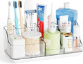 Yieach Mens Bathroom Organizer Countertop, Bathroom Sink Caddy Countertop by Yieach