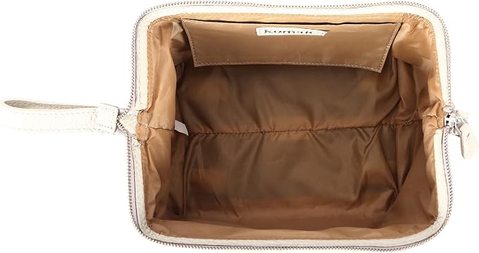 KomalC Premium Buffalo Leather Toiletry Bag - Image 5
