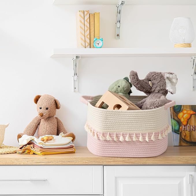TeoKJ Storage Baskets 3 Packs, Storage Basket - Image 5
