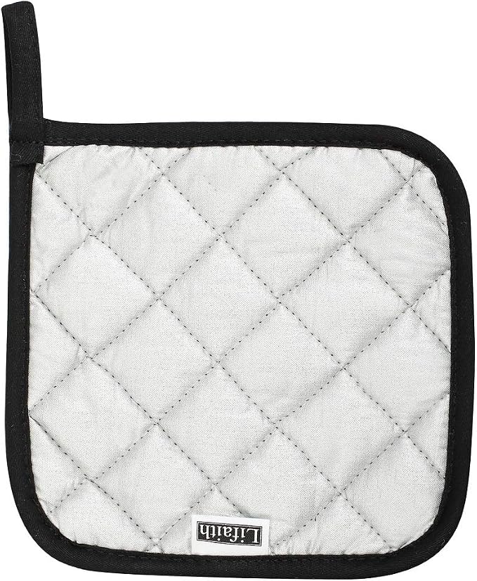 6 Pack Potholders Kitchen Pot Holders Set, Cotton Pot Holders - Image 4