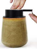 INGOFIN Ceramic Lotion Dispenser - 12 oz Refillable Hand Soap Dispenser Bathroom by INGOFIN