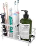 Luxspire Toothbrush Holders, 6 Slots Stainless Steel Tooth Brush Holder by Luxspire