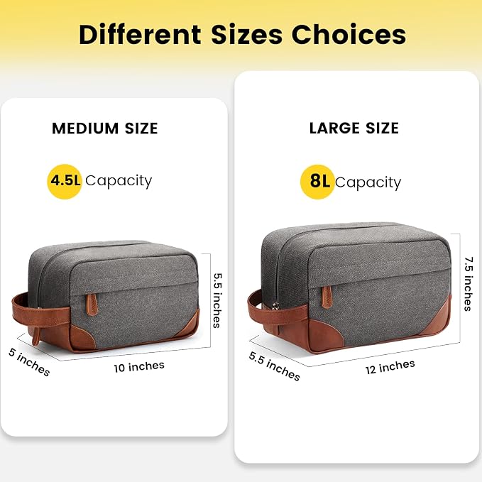 Vorspack Large Travel Toiletry Bag - Image 2
