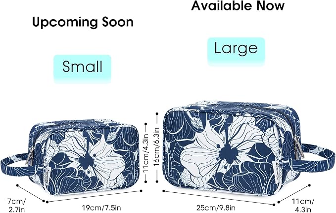 Narwey Travel Toiletry Bag for Women Traveling Dopp Kit Men Travel Bag for - Image 3