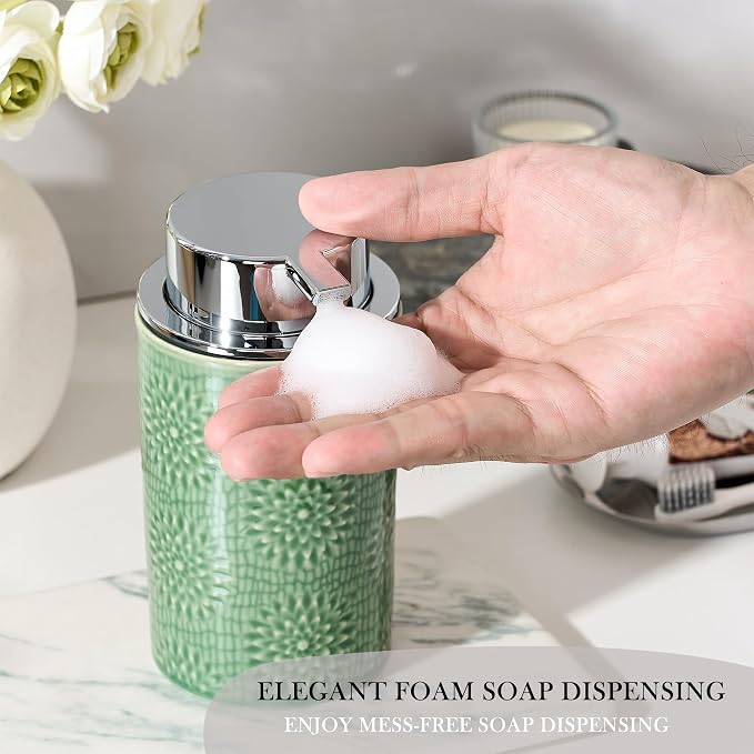 Green Foam Soap Dispenser, Foam Dispenser - Image 2