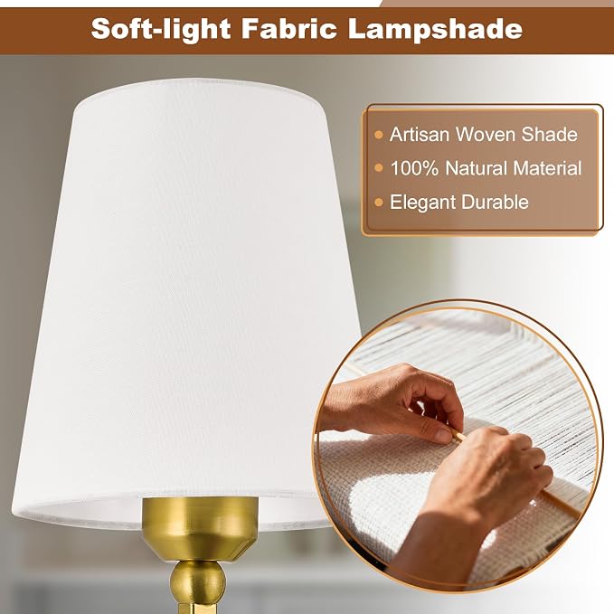 Bathroom Vanity Light, Brushed Gold Bathroom Light Fixtures, 5-Light Lighting - Image 7