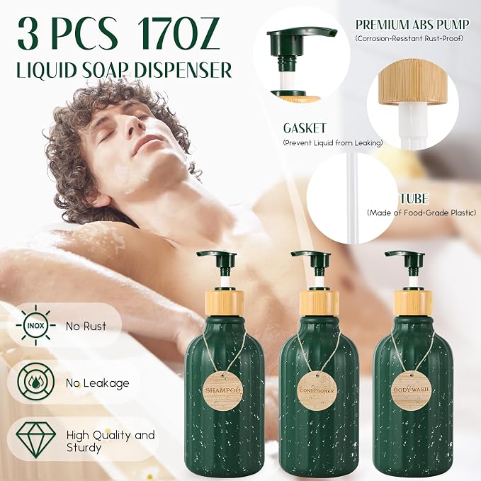 Bathroom Set 17PCS Bathroom Accessories - Image 2