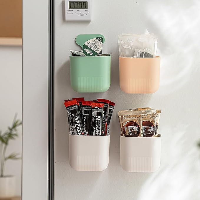 MORNITE Magnetic Cup Holder Storage Rack, Magnetic Locker Organizer - Image 5