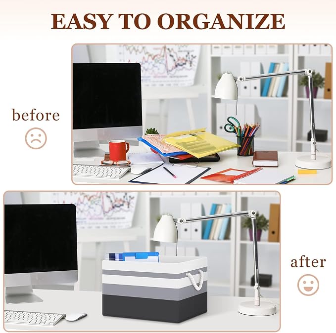 Fab totes Storage Bins, Foldable Storage Baskets - Image 4