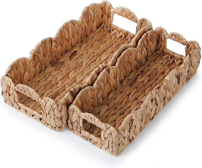 YANGQIHOME Toilet Paper Basket, Water Hyacinth Toilet Tank Basket - Image 9