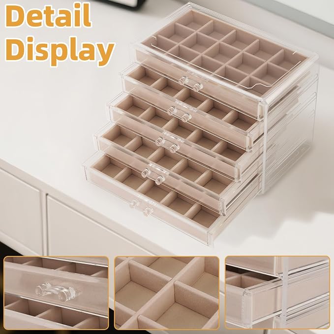 Jewelry Box Organizer，Acrylic Storage Organizer - Image 5