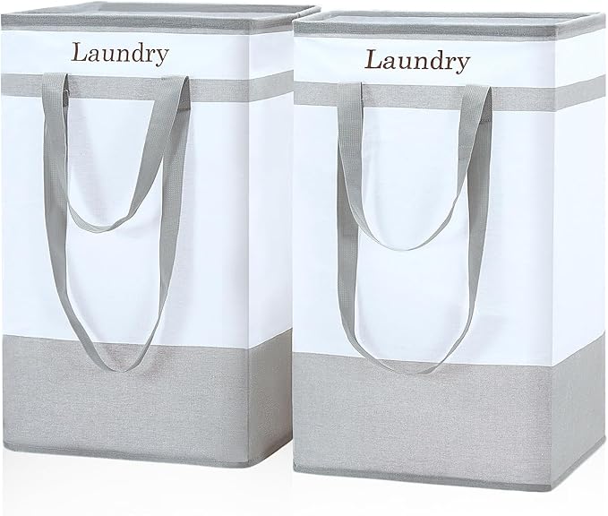 FairyHaus Laundry Basket 100L, Collapsible Laundry Baskets Hampers by FairyHaus