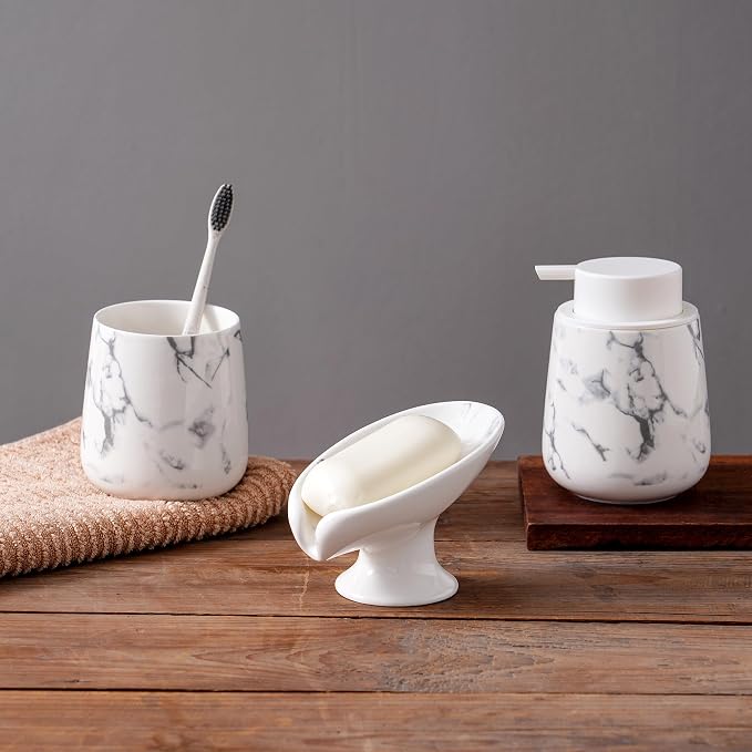 soap Dispenser Ceramic foaming soap Dispenser - Image 7
