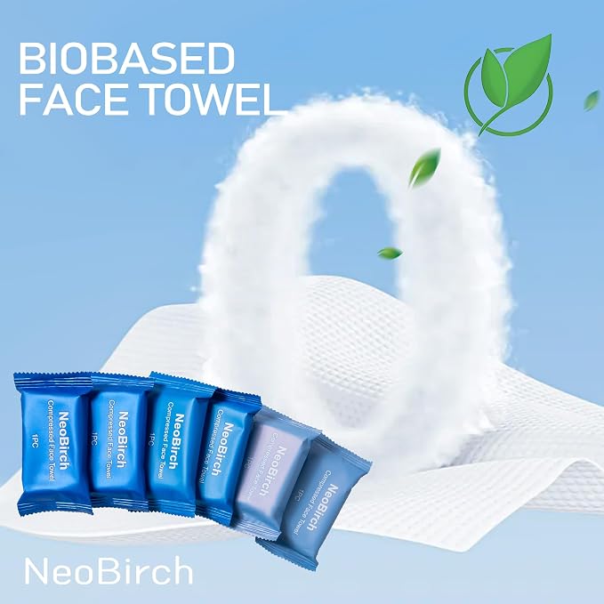 40Pcs Premium Disposable Compressed Face Towels Tablets Large Size Extra Thick - Image 3