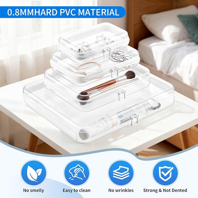 Clear PET Plastic Storage Boxes - Image 4