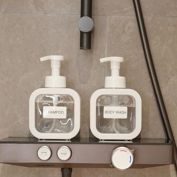 Foaming Soap Dispenser, 300ml Plastic Refillable Foaming Hand Soap Dispenser - Image 6