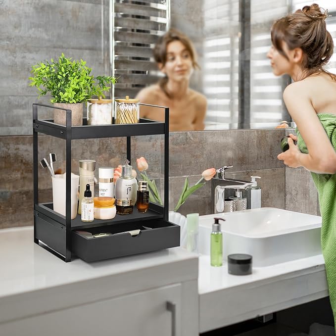 2-Tier Bathroom Organizer Countertop - Image 2