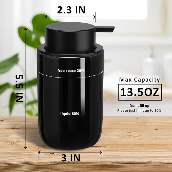 Soap Liquid Dispenser Ceramic - Image 4