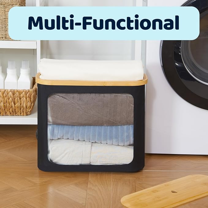 Toilet Paper Storage for 12 Rolls, Toilet Paper Basket - Image 9