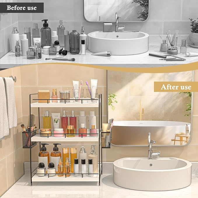 Bathroom Counter Organizer, Bathroom Countertop Organizer - Image 7