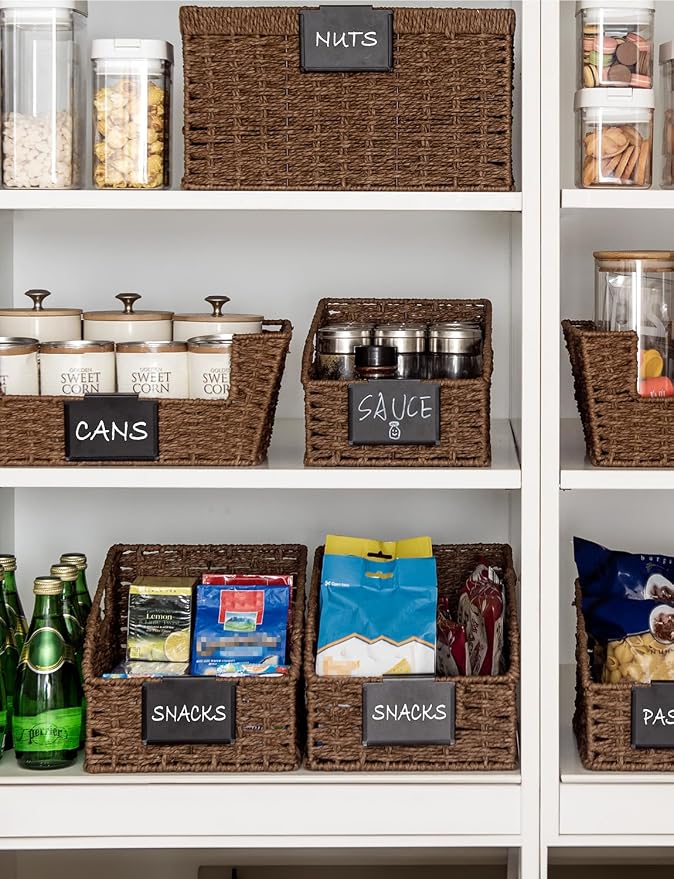 StorageWorks Wicker Baskets for Organizing, Pantry Organizers and Storage - Image 5