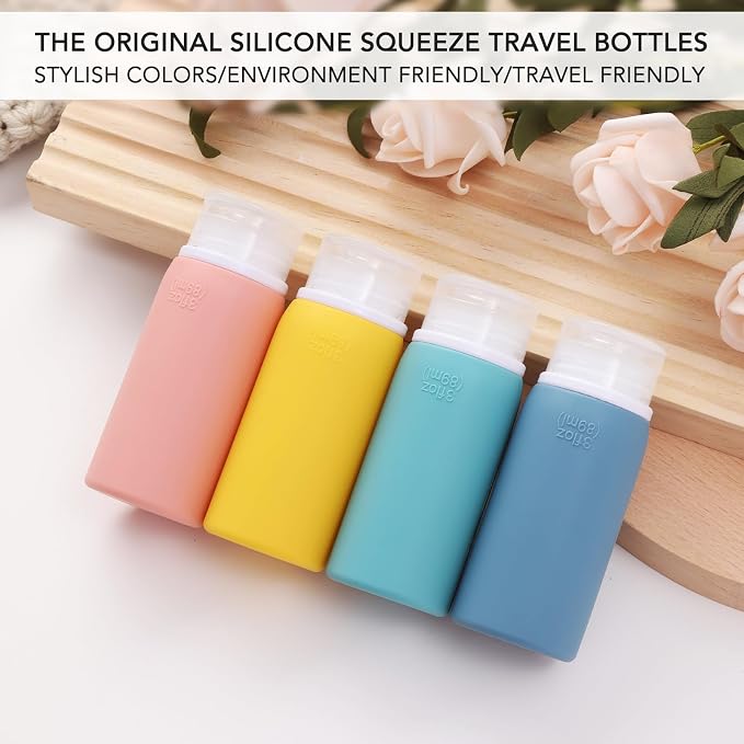 Muslish 21 Pack Travel Bottles for Toiletries, Leak-Proof TSA Compliant - Image 2