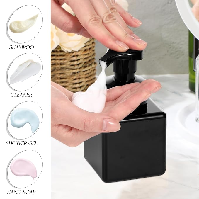 Domensi 12 Pcs Foam Pump Bottle Foaming Soap Dispenser Empty Travel Foaming - Image 5
