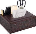 Multifunction PU Leather Tissue Box Holder/Cover Rectangular Upgrade Large Size by RHCSZ