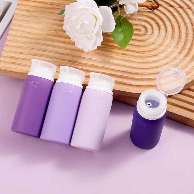 Muslish 21 Pack Travel Bottles for Toiletries, Leak-Proof TSA Compliant - Image 7
