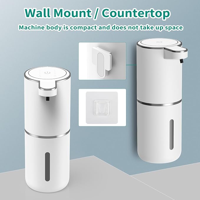 HOMELYLIFE Automatic Foam Soap Dispenser, 12.85oz Touchless Soap Dispenser - Image 4