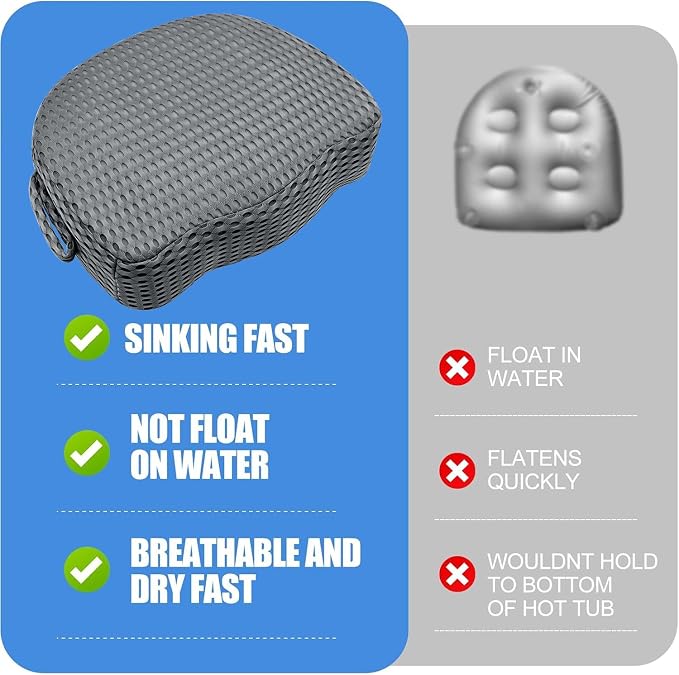 Hot Tub Booster Seat, Weighted SPA Hot Tub Booster Seat - Image 6