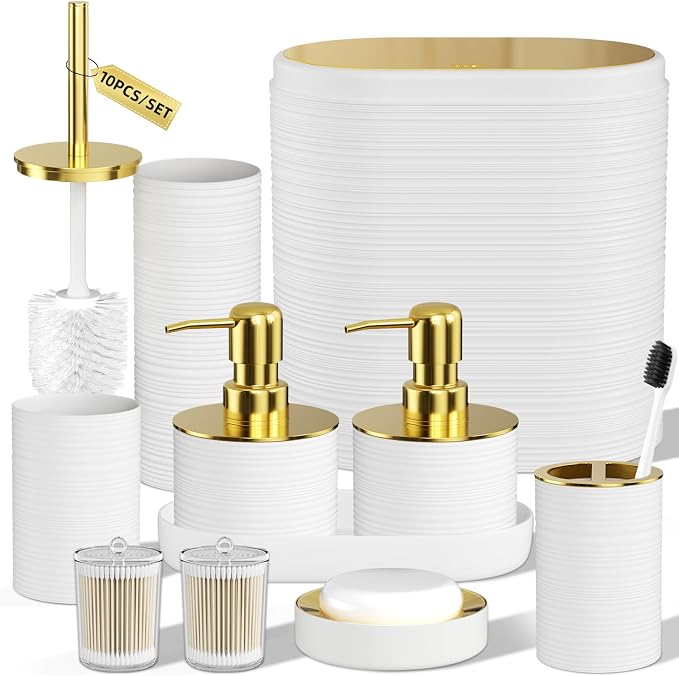 Bathroom Set, Soap Dispensers by LetUsMakeHomeYourFavoriteDestination