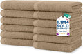DAN RIVER 12 Pack Wash Cloths for Showering by DanRiver