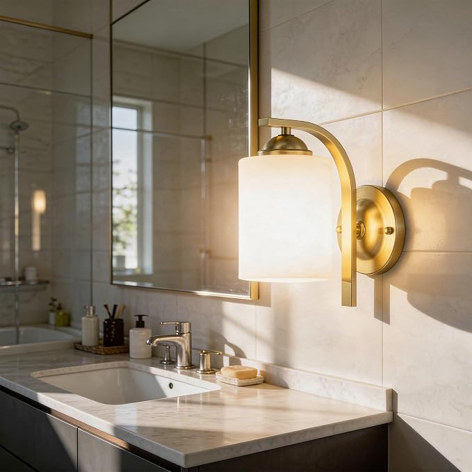 2-Pack Wall Sconces for Bedroom and Bathroom, Modern Vanity Wall Lamps for - Image 7