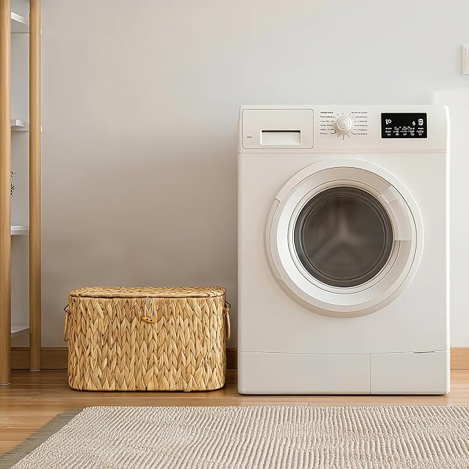Toilet Paper Storage Basket, Water Hyacinth Toilet Paper Holder - Image 5