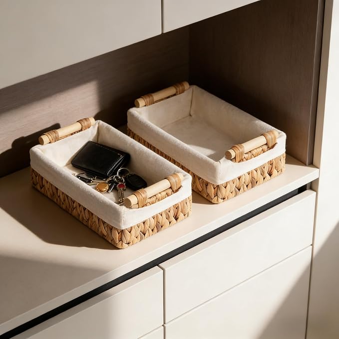 Baskets for Organizing, Wicker Basket Organizer - Image 8