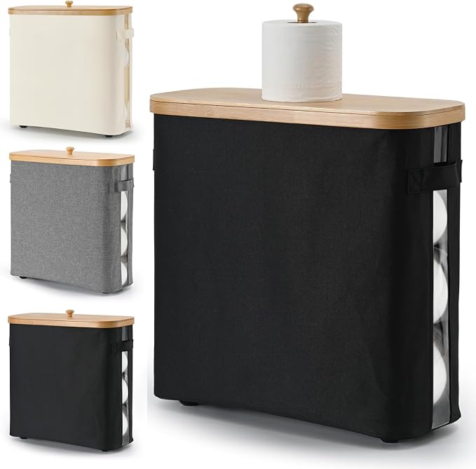 32L Bathroom Toilet Paper Storage Basket by Unknown