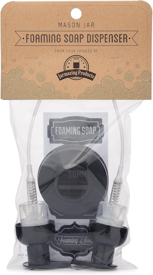 Jarmazing Products Mason Jar Foaming Soap Dispenser Lids - Image 3