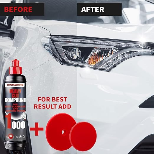 menzerna Deep Scratch Remover Kit I Car polishing Set - Image 4