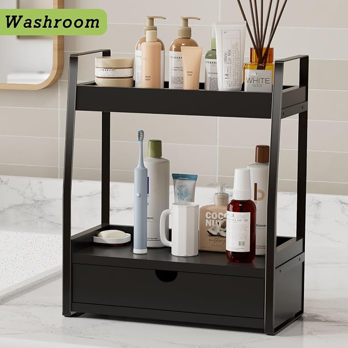 2-Tier Bathroom Organizer Countertop, Bathroom Sink Organizer Countertop - Image 6