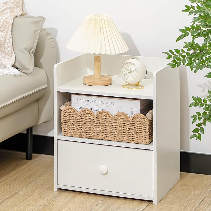 CubesLand Paper Rope Scalloped Edge Toilet Paper Storage Basket, Small Living - Image 3