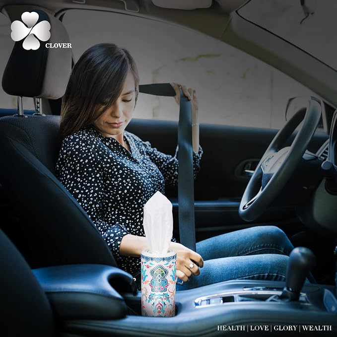 Car Tissue Holder with Facial tissues Bulk, Tissue - Image 3