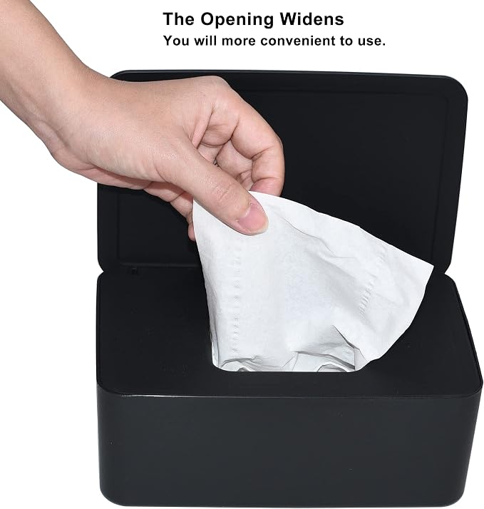 Diaper Wipes Dispenser, Tissue Storage Box Case, Wet Wipe Dispenser Holder - Image 4