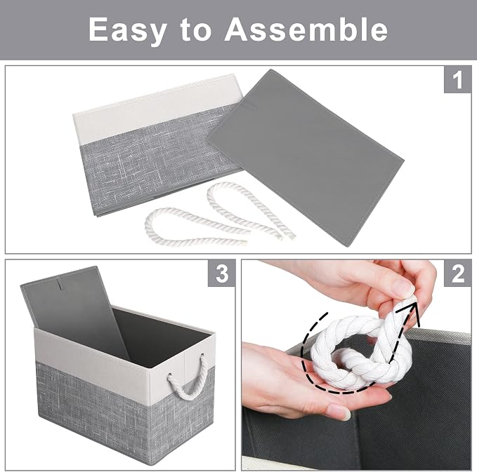 Fab Totes Foldable Storage Baskets - Image 5